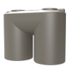 Melro Tanks 5000L Jasper Slimline 5010 Poly Water Tank