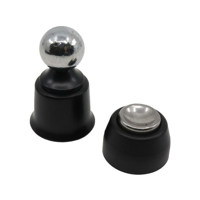 Adoored 75mm Black Sphere Door Stop