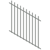ProtectorAl 350 - 1200 x 1200mm Palladium Silver Raked 16-30º Radiator Pool Fence Panel