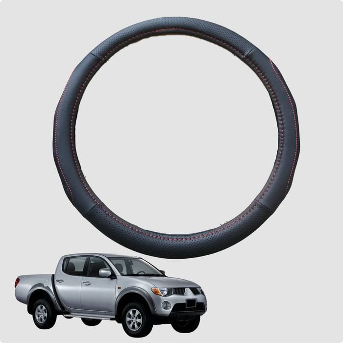 Steering Wheel Cover for Mitsubishi Triton Club Cab 1996-2006 (MK) 38CM | Circle