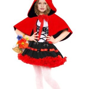 Enchanted Little Red Riding Hood Teen Girls Storybook Costume - Xlarge