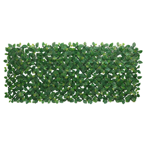Un-Real 180 x 90cm Mixed Fittonia Artificial PVC Trellis Expandable Hedge