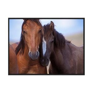 Artey | Lovers - Framed Canvas - Black Frame - 112 x 150cm
