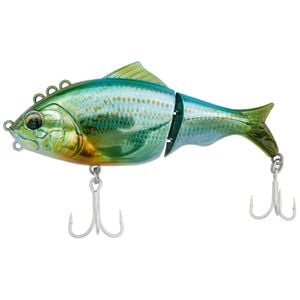 130mm Bone Focus Jointed Swimbait Fishing Lure - Realistic Earth Eater