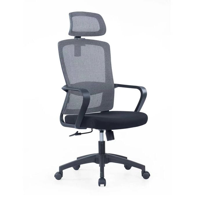 Modern Furniture Home MILOS II Black Mesh Office Chair