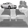 6D Diamond Car Floor Mats for BMW 3 Series Coupe/Convertible (E92 E93)2005-2013-Full Set-Grey-Outback GT