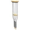 Livingstone Underarm Crutches Aluminium Adjustable 114-134cm 2 Pack