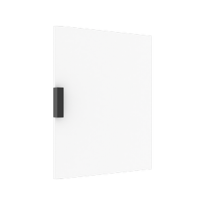 Lugna 768 x 600 x 16mm White Right Hand Door - White 600mm