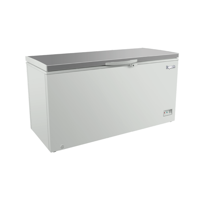 Exquisite Stainless Steel Top Storage Chest Freezers 488 Litres With Baskets