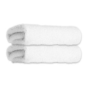 2PK Jason Commercial J-Dry Luxe Bath Sheet 90x180cm - White