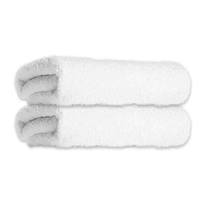 2PK Jason Commercial J-Dry Luxe Bath Sheet 90x180cm - White