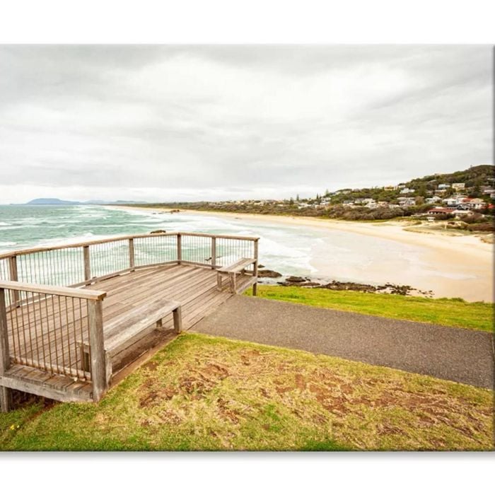 Beach Port Macquarie Australia  Print 100% Australian Made 90 x 60cm  (Stretched)