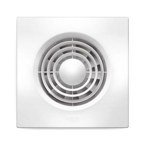 HPM 150mm Wall Exhaust Fan Square with Humidity Sensor