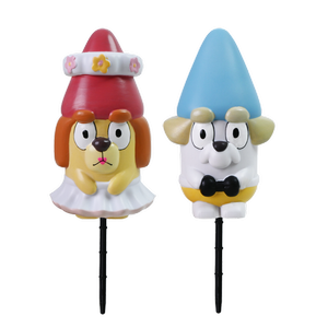 Bluey 9.5cm Bride & Groom Set of 2 Decorative Stake