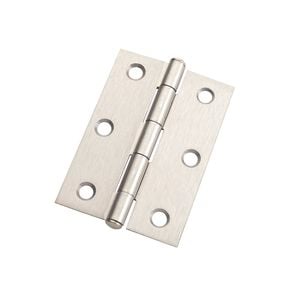 Lane 85mm Polished Chrome Loose Pin Butt Hinge - 20 Pack