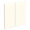 Kaboodle 600mm Antique White Modern Rangehood Cabinet Doors - 2 Pack - Antique White 600mm