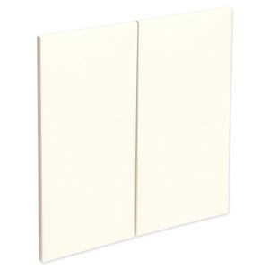 Kaboodle 600mm Antique White Modern Rangehood Cabinet Doors - 2 Pack - Antique White 600mm