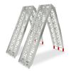Kartrite 2x Aluminium 2300 x 280mm Heavy Duty Folding Loading Ramps