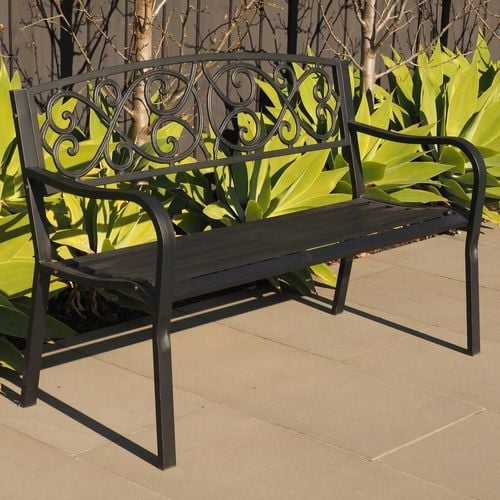 Hartman Cambridge Steel Cast Iron Bench Bunnings Australia