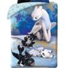 Dreamworks How To Train Your Dragon Family Kids Cotton Quilt Cover Set - Single Bed Size