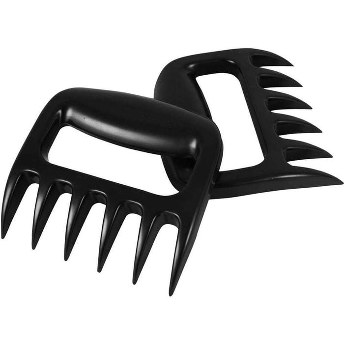 2pc Avanti Shredding Forks Kitchen Pork/Beef Salad Tossing Utensil Set Black