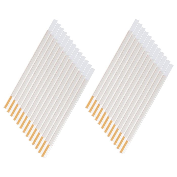 25pk Durable Scanfix 3x100cm Label Strip Self-adhesive Labelling Sticker White
