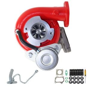 GEN1 High Flow Turbo Charger With Genuine Oil Feed Pipe For Toyota LandCruiser 100 Series HDJ100 1HD-FTE 4.2L