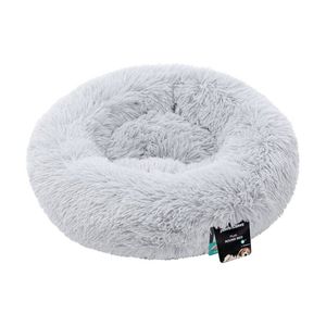 Paws and Claws Round Bed Small 50x50x15cm Super Plush Washable Assorted