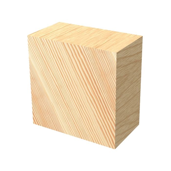 Porta 90 x 90mm 1.2m DAR Square General Purpose Pine