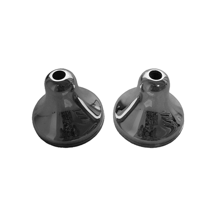 Shaw & Mason Chrome Recess Flange - 2 Pack