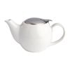 Olympia Teapot Cafe White 510ml 1 Pack Commercial Kitchen Tableware