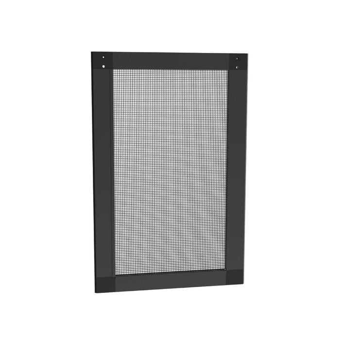 Hakuna Pets Black Mesh Height Extension For Medium Mesh Sliding Pet Door