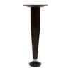 Taskmaster 150 x 25mm Black Matte Steel Adjustable Tapered Furniture Leg