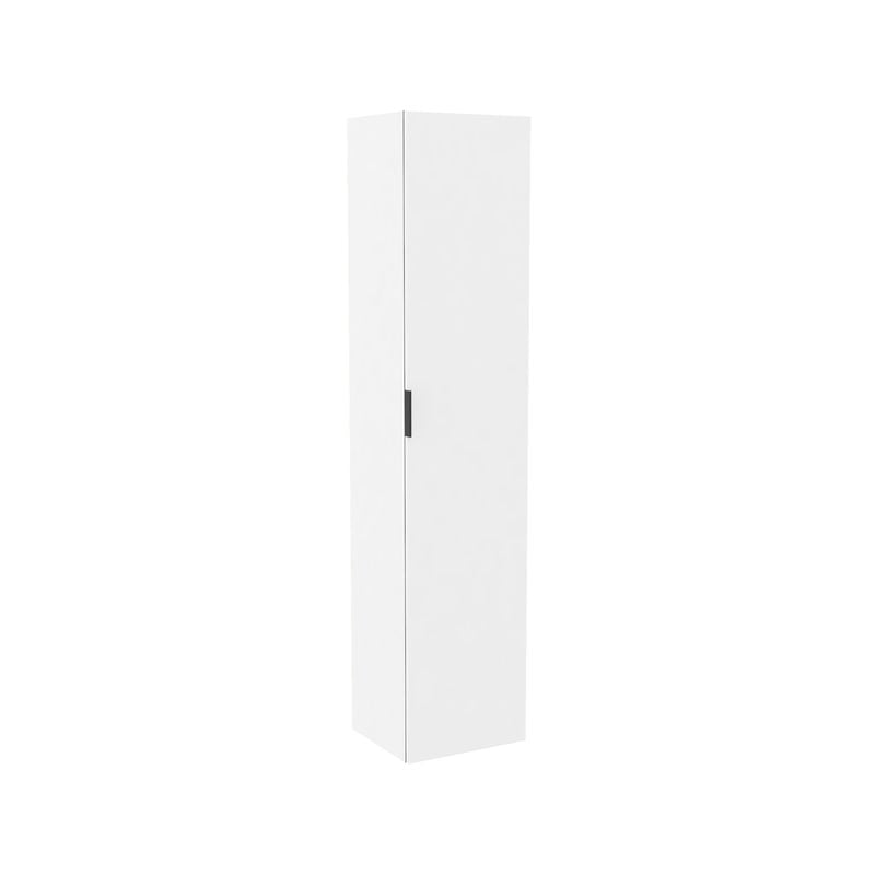 Lugna 2048 x 450 x 380mm White 5 Shelf 1 Right Hand Door Cabinet