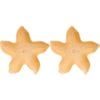 2PK LVD Starfish Plate Ceramic Home/Lounge Decor 16.5cm Ochre
