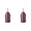 2PK Final Touch Nylon Wine Bottle Chiller/Cooling Sleeve – Burgundy