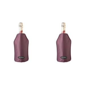 2PK Final Touch Nylon Wine Bottle Chiller/Cooling Sleeve – Burgundy