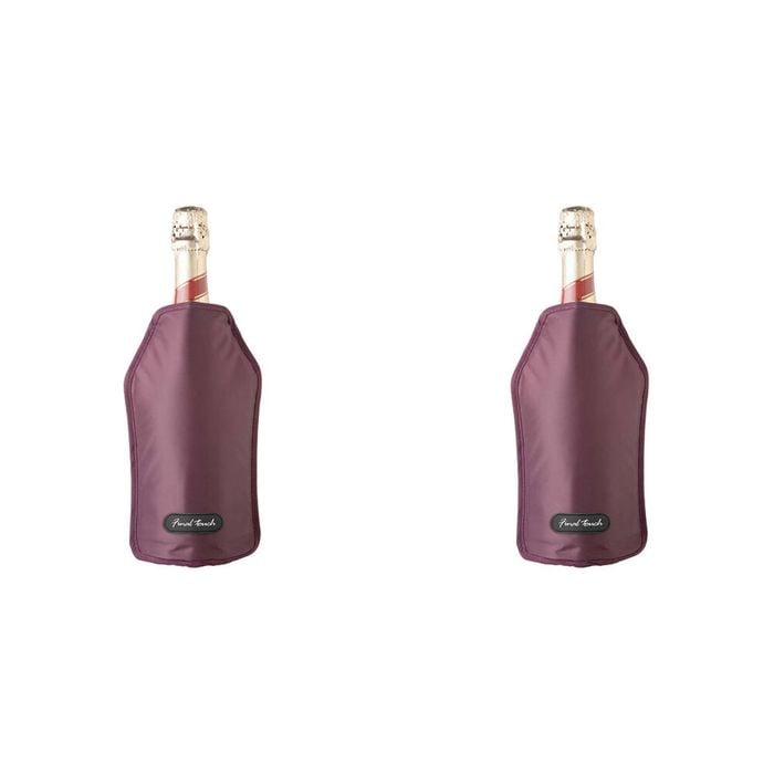 2PK Final Touch Nylon Wine Bottle Chiller/Cooling Sleeve – Burgundy