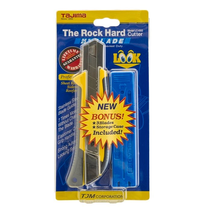Tajima 25mm LC660RH Snap-Off Slide Lock Knife