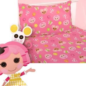 Bloomington Lala Loopsy Jewel Polyester Cotton Sheet Set Double