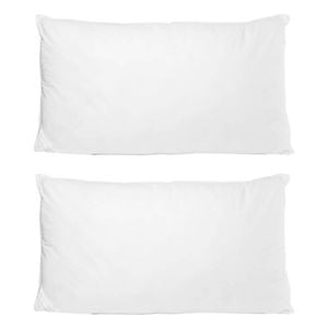 2PK Royal Comfort King Size Hotel Bedding Pillow 50x90cm - White