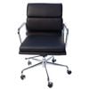 Sk Designer Living | Replica Eames Mid Back Soft Pad Management Desk / Office Chair - Black