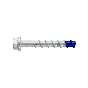 DeWALT 10 x 80mm Blue Tip Galvanised Hex Screw Bolt - 25 Pack