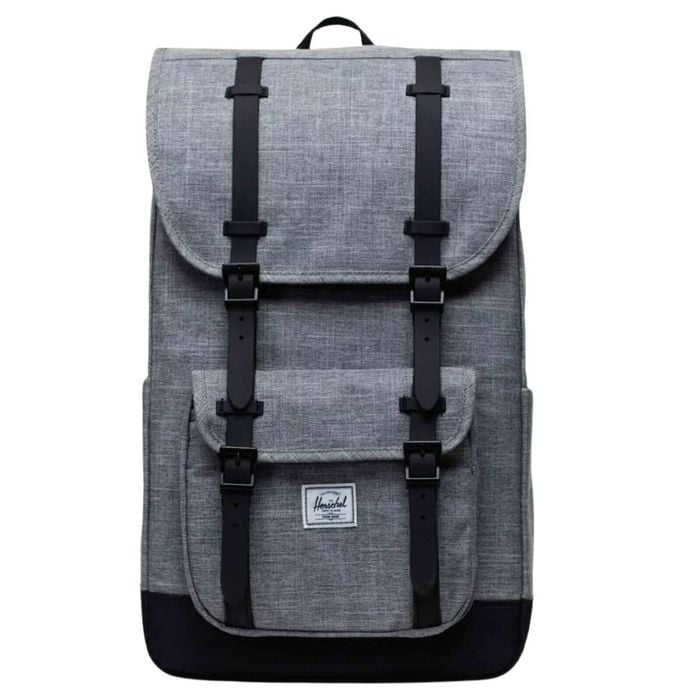 Herschel Little America Backpack  in Raven Crosshatch