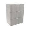 Lugna 768 x 600 x 380mm Mist 3 Drawer Unit