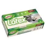Sabco Extra Large Latex Disposable Gloves - 100 Pack