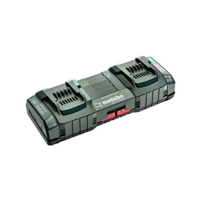 Metabo 18V Air Cooled Quick Battery Charger Duo