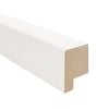 Easycraft 25mm 2700 x 42mm White MR MDF E0 Primed SilhouetteDADO General Purpose Finishing Rail