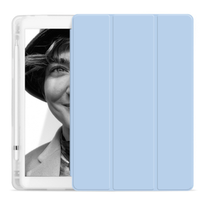 Stylepro Ipad 10.2" Folio Case For Ipad 7th, 8th And 9th Generation, Ice Blue