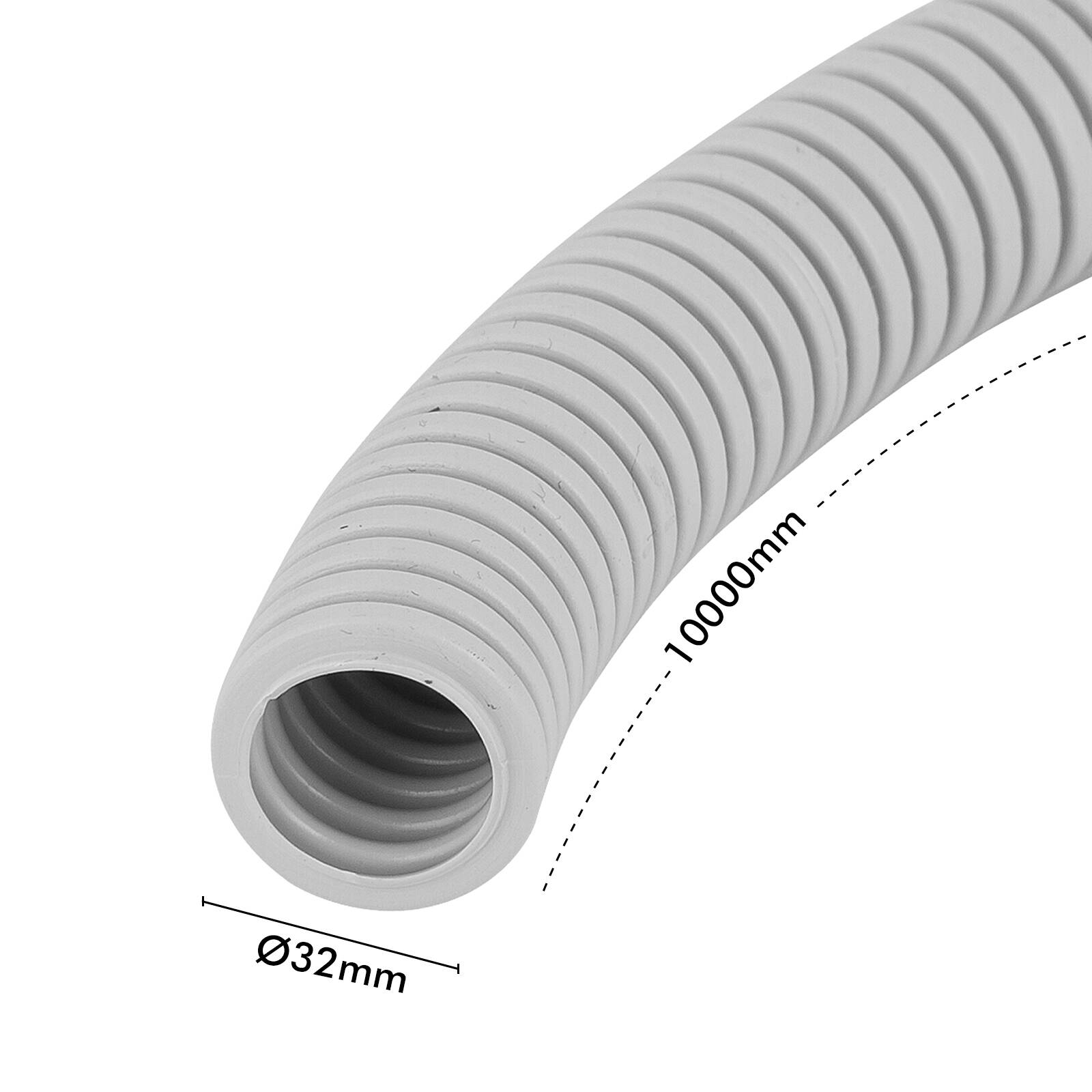 DETA 32mm x 10m Medium Duty Corrugated Conduit - Price History ...